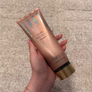 Victoria's Secret Bare Vanilla Shimmer Lotion - Gold and Cream